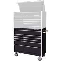 Extreme Tools RX412511RCBK - RX Series 41" 11-Drawer Roller Cabinet - Black